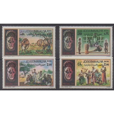 Somalie - 1977 - No 200/203 - Folklore