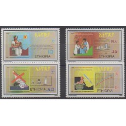 Ethiopia - 1986 - Nb 1171/1174 - Childhood