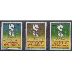 Ethiopia - 1986 - Nb 1168/1170