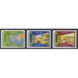 Ethiopia - 1988 - Nb 1223/1225
