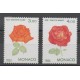 Monaco - 1992 - No 1839/1840 - Roses