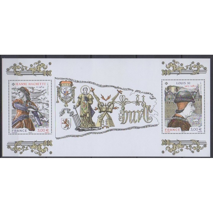Acheter ce timbre de France de l'année 2021 (J Hachette - Louis XI).