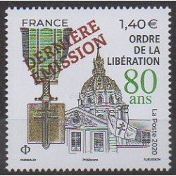 France - Poste - 2021 - No 5458A - Seconde Guerre Mondiale