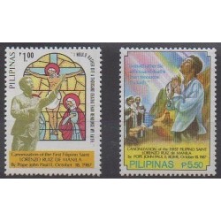 Philippines - 1987 - Nb 1574/1575 - Religion