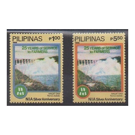 Philippines - 1988 - Nb 1617/1618