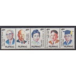 Philippines - 1989 - No 1676/1680 - Célébrités