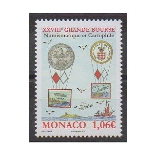 Buy this stamp of Monaco of the year 2021 ().