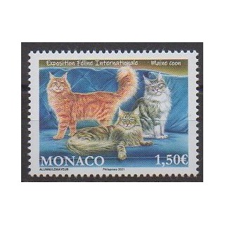Buy this stamp of Monaco of the year 2021 ().