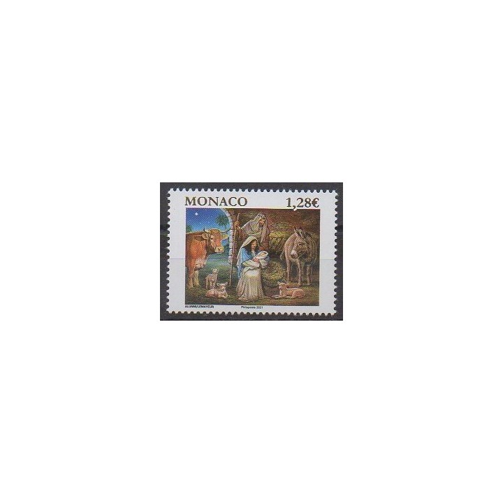 Buy this stamp of Monaco of the year 2021 ().