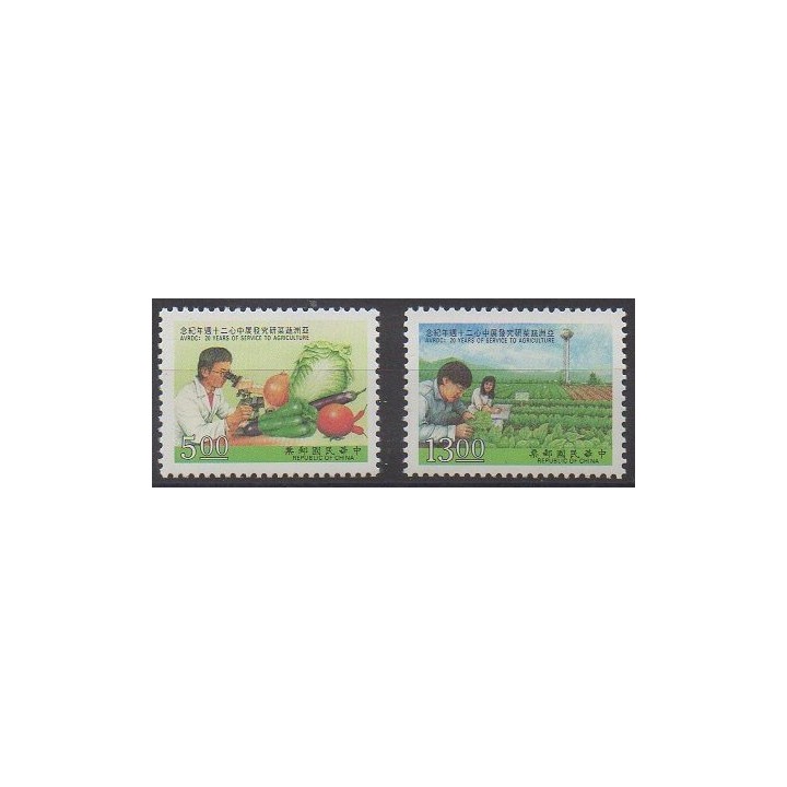 Buy this set of stamps of Formosa (Taiwan) of the year 1993 (Nb 2093/2094).