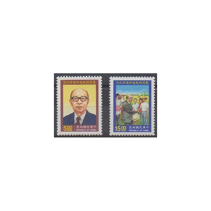Buy this set of stamps of Formosa (Taiwan) of the year 1994 (Nb 2144/2145).