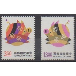 Formosa (Taiwan) - 1994 - Nb 2142/2143 - Horoscope