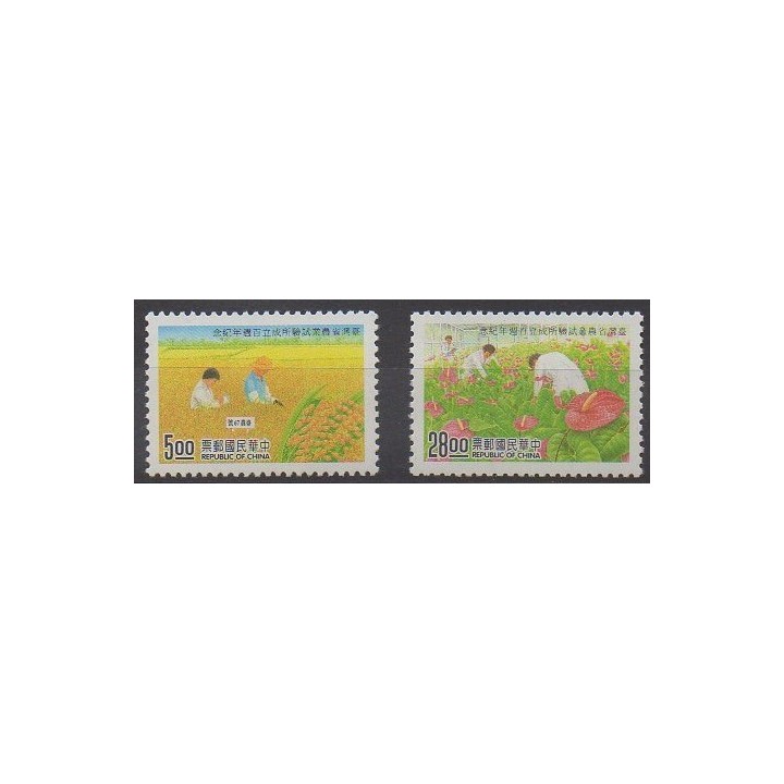 Acheter cette série de timbres de Formose (Taïwan) de l'année 1995 (No 2204/2205).