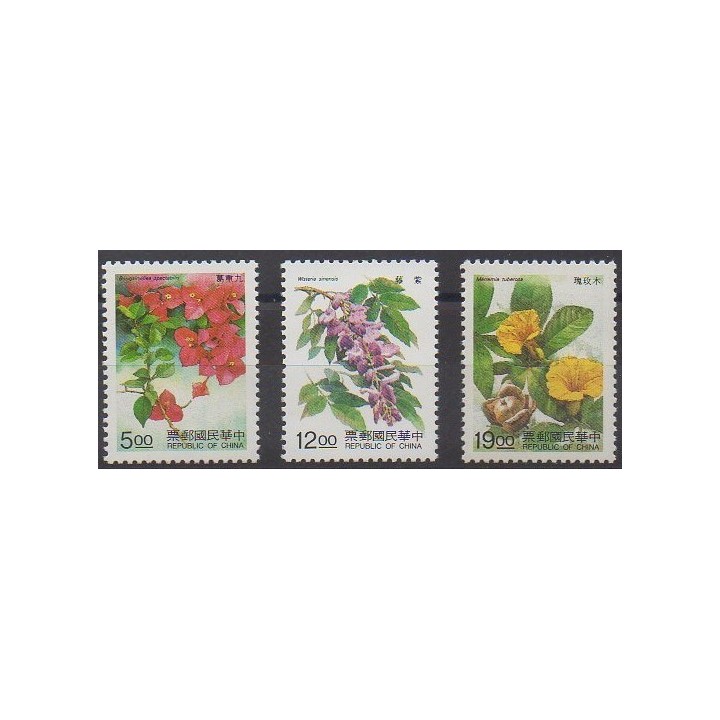 Acheter cette série de timbres de Formose (Taïwan) de l'année 1996 (No 2219/2221).