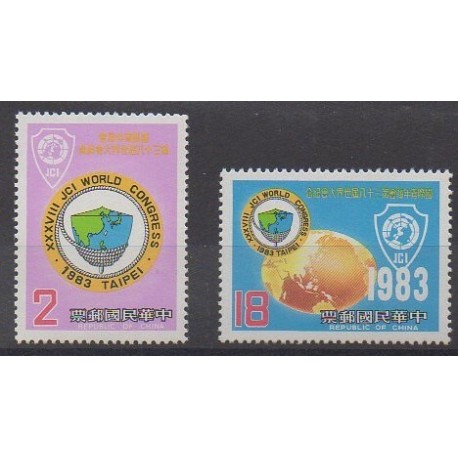 Formosa (Taiwan) - 1983 - Nb 1483/1484