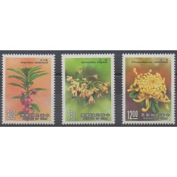 Formosa (Taiwan) - 1988 - Nb 1756/1758 - Flowers