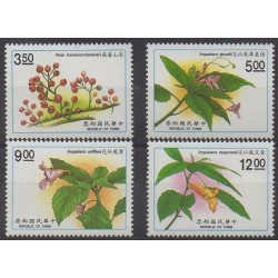 Formosa (Taiwan) - 1991 - Nb 1936/1939 - Flowers