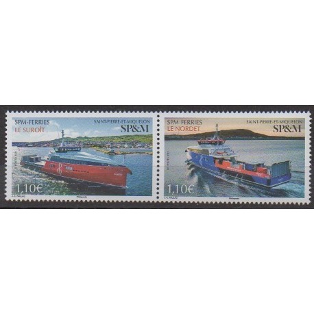 Saint-Pierre et Miquelon - 2021 - No 1272/1273 - Navigation