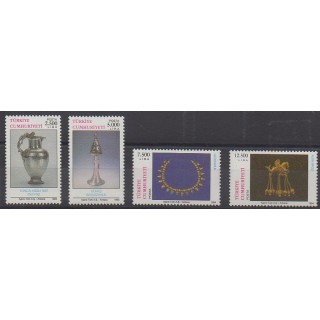 Buy this set of stamps of Turkey of the year 1994 (Nb 2786/2789).