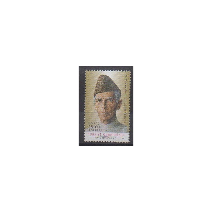 Buy this stamp of Turkey of the year 1997 (Nb 2840).