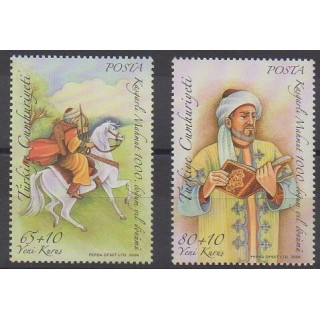 Acheter cette série de timbres de Turquie de l'année 2008 (No 3351/3352).