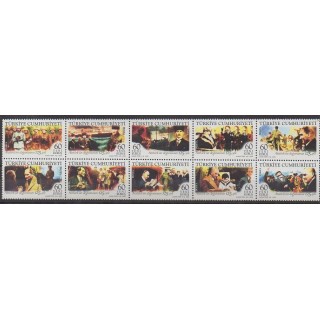 Buy this set of stamps of Turkey of the year 2006 (Nb 3224/3233).