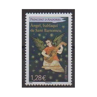 Buy this stamp of French Andorra of the year 2021 (Ange).