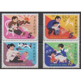 Buy this set of stamps of Formosa (Taiwan) of the year 1999 (Nb 2447/2450).