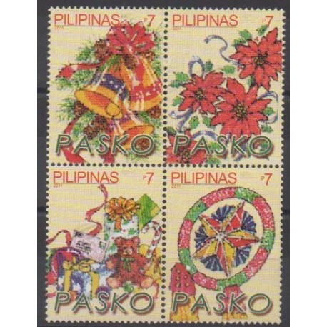 Philippines - 2011 - No 3661/3664 - Noël