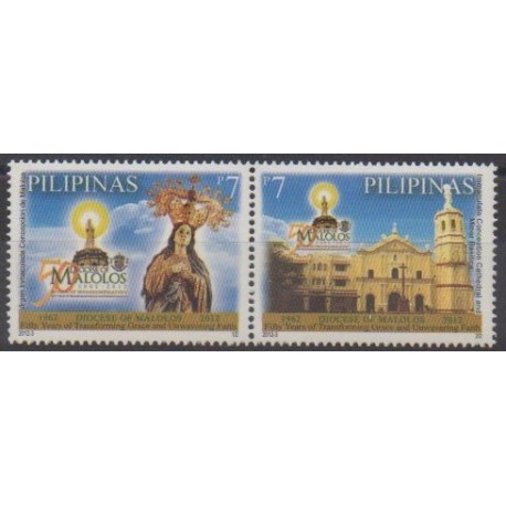 Philippines - 2012 - No 3675/3676 - Religion