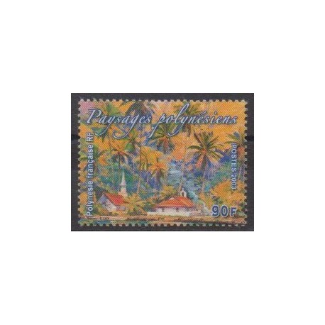 Polynesia - 2003 - Nb 704 - Paintings