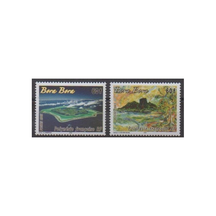Buy this set of stamps of Polynesia of the year 2003 (Nb 701/702).