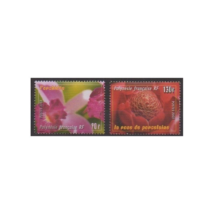Acheter cette série de timbres de Polynésie de l'année 2003 (No 699/700).