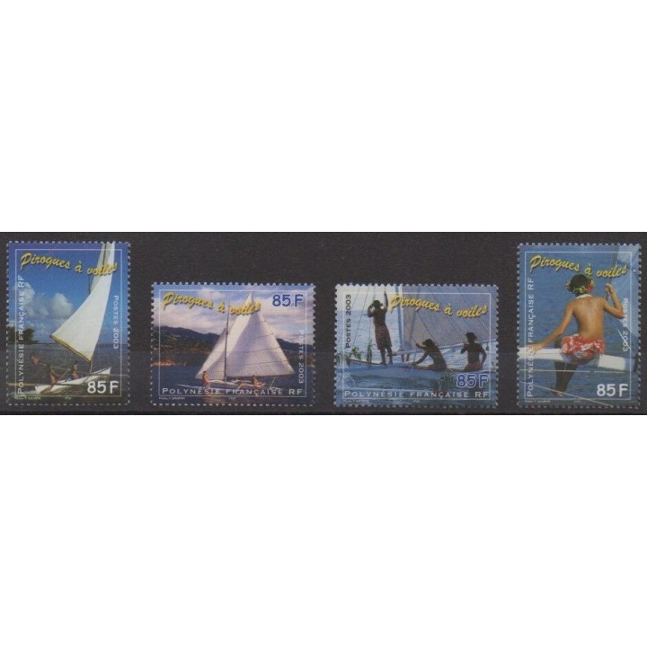 Acheter cette série de timbres de Polynésie de l'année 2003 (No 690/693).
