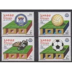 Ethiopia - 2004 - Nb 1616/1619 - Football