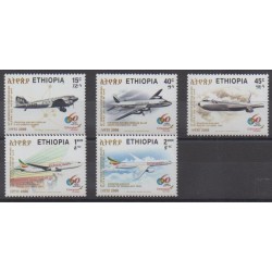 Ethiopia - 2006 - Nb 1649/1653 - Planes