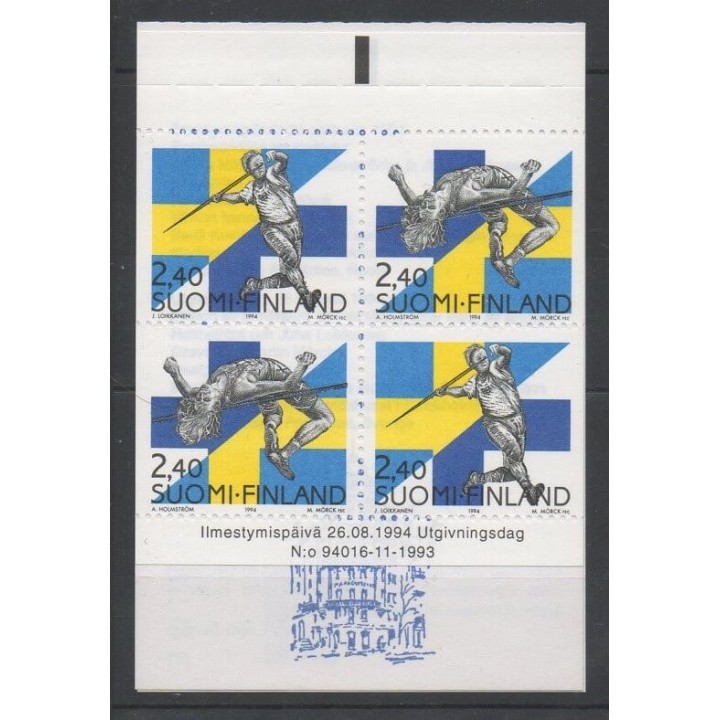 Timbres - sports divers - Finlande - 1994 - No C1232