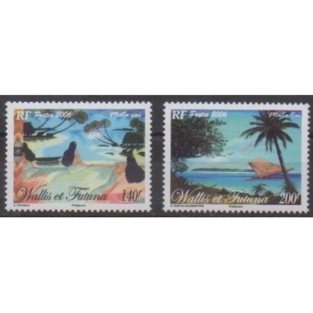 Wallis and Futuna - 2006 - Nb 658/659 - Sights