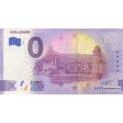Euro banknote memory - 66 - Collioure - 2021-1 - Anniversary