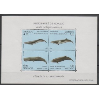 Timbres - vie marine - Monaco  - 1993 - No BF 59