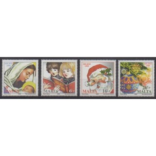 Acheter cette série de timbres de Malte de l'année 1999 (No 1078/1081).