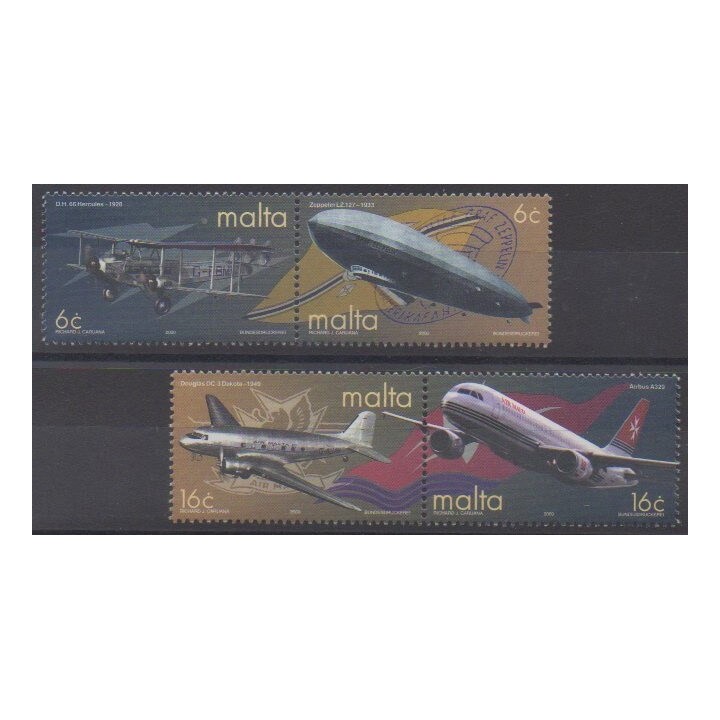 Buy this set of stamps of Malta of the year 2000 (Nb 1102/1105).
