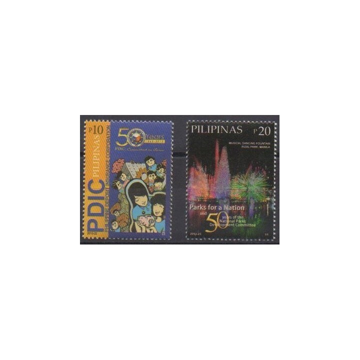 Buy this set of stamps of Philippines of the year 2013 (Nb 3808/3809).