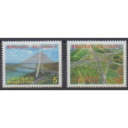 Formosa (Taiwan) - 2000 - Nb 2501/2502 - Bridges