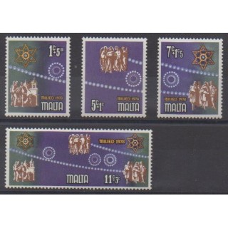 Acheter cette série de timbres de Malte de l'année 1978 (No 569/572).