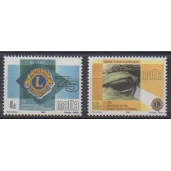 Malta - 1993 - Nb 881/882 - Rotary or Lions club