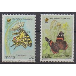 Malte - 1993 - No 893/894 - Insectes