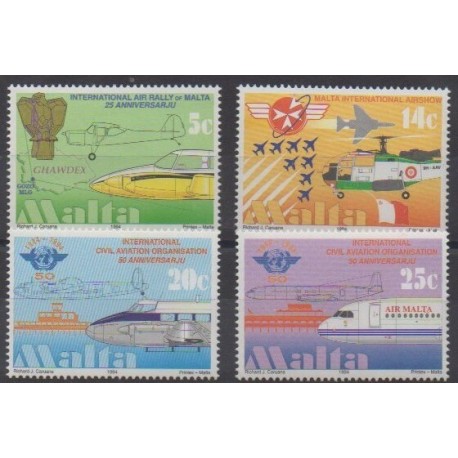 Malte - 1994 - No 911/914 - Aviation