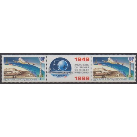 New Caledonia - Airmail - 1999 - Nb PA347A - Planes