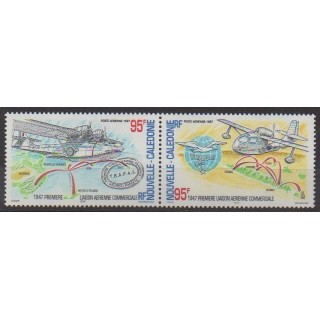 Acheter ces timbres de Nouvelle-Calédonie de l'année 1997 (No PA345/PA346).